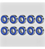 Ruleman Abec-9 608-2rs Para Patín, Roller, Skate, Set De 10 1