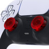 Thumbsticks Para Joystick Ps4 Ps5 Extremerate Clear Rojo 2