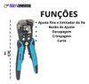 Decapador Alicate Fios Corta Prensa Terminal Original Oferta 2