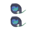 2pk Etiqueta De Plástico Cinta Compatible Para Dymo Letra Ta 0