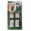 Soporte Control Remoto Decodificador Adhesivo Blanco Zuk 0