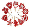 10 Peças 5d Enfeites De Natal Com Diamantes Bolsa Berloques 1
