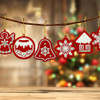 10 Peças 5d Enfeites De Natal Com Diamantes Bolsa Berloques 4
