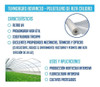 Nylon Invernadero Uv 2.50 X 25mts. 150 Micrones 2