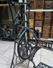 Antigua Singer Mueble Pie De Hierro De Fundición Originales 6