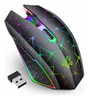 Tenmos V7 Raton Inalambrico Para Juegos, Recargable Led Inal 0