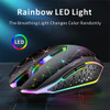 Tenmos V7 Raton Inalambrico Para Juegos, Recargable Led Inal 1