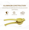 Exprimidor De Citrus Amco, 22cm, Aluminio, Amarillo 4