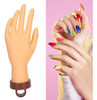 Prática De Arte De Unhas De Mão Falsa Em Manequim Flexível D 3