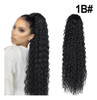 60cm Peruca Longa Cacheada De Cabeça Africana Wig 0