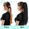60cm Peruca Longa Cacheada De Cabeça Africana Wig 5