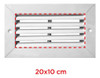 Rejilla De Ventilacion 20x10 Fija - Retorno / Extraccion 2
