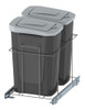 Lixeira Elevatta Dimec Dois Cestos Dupla 15l 0
