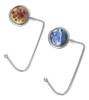 Bolsa De Mesa Hook Metal Bag Hanger Desktop 2 Unidades 5