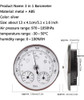 3 Em1 Termômetro, Barômetro, Higrômetro, Estação. 1