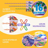 Vgofun 210pcs Rainbow C-clips Hooks Contadores De Eslabones 1