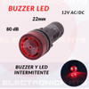 Timbre Buzzer Alarma Apertura Portero Electrico 12v Ac/dc 1