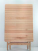 Mesa Plegable Rectangular De Eucaliptus 1