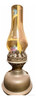 Farol De Bronce Antiguo De Queroseno Excelente!! Cash 49 1