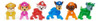 Paw Patrol  Set 6 Figuras 2