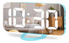 Lamisola Reloj Despertador Digital, Pantalla De Espejo Led G 0