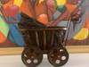Antiguo Cochecito Para Pasear Muñecos. Decoración Versátil. 0