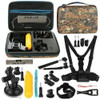Puluz 20 En 1 Accesorios Combo Kit Camuflaje Caso Eva Para G 0