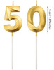 Velas De 50 Cumpleaños, Velas Con Números Para Tarta, Decora 1