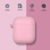 Funda Para AirPods De Silicona Color Rosa A Prueba De Golpes 2