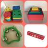 Kit Com 4 Brinquedos Primeira Infância Musical 0 Kit Com 4 Brinquedos Primeira Infância Musical 0