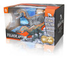Dinosario C/control Velociraptor Vede /gris 3