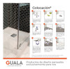 Rejilla Atrim Desagüe Ducha Cuadrado Acero 2 En 1 10x10 Cm 7 Rejilla Atrim Desagüe Ducha Cuadrado Acero 2 En 1 10x10 Cm 7
