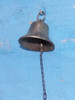 Antiguo Campana Bronce Macizo 15x15cm Con Badajo 1