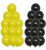 Globo Batman + 24 Globos (amarillos Y Negros) 1