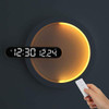 Mooas Moonlight Nightlight Dual Led Clock, Digital Alarm Clo 0