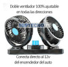 Ventilador Para Auto O Camioneta 12v 8 Osilante - Tyt 3