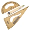 Combo Kit Técnico Maestros Pizarra/pizarrón Escuadra Compas 0
