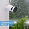 Facamword Sistema De Cámara De Seguridad 3mp/2k Para Exter. 2