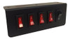 Panel Caja De Interruptores 12 V Interruptor Basculante 4