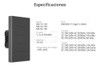 Interruptor Sonoff Inalámbrico Wifi De Pared P Embutir M5 1c 4