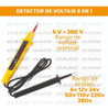 Punta Prueba 8 En 1 Detector Control Corriente Voltaje 4