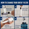 Brita Repuesto De Filtro De Agua Para Botellas De 3 Brita Repuesto De Filtro De Agua Para Botellas De 3