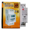 Kit Timer Digital + Contactor Modular 25a Elibet Riel Din 3