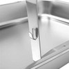 Horno De Bufe De 4 Piezas, Acero Inoxidable Rectangular De 2