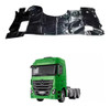 Tapete Vinil Preto Com Capo Mb Actros Automatico 0