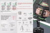 Ferramenta De Nível Laser De 16 Linha 3d Auto Nivelamento 3
