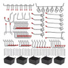 Para Kit Organizador De Ganchos De Metal Pegboard De 114 0