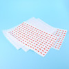 Gift 3200pcs 10mm Autoadesivas Etiquetas De Seta Vermelha 1