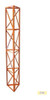 Torre Módulo Triangular, 2mts X 37cm Pintura Eletrostática 4