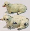 Juguete Animalito Plomo Granja Oveja 1